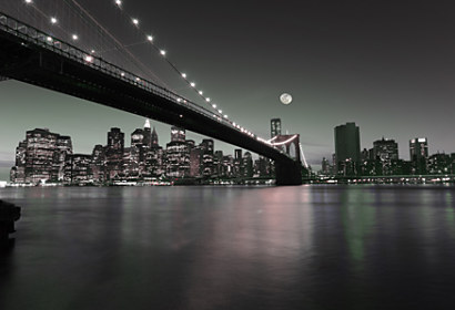 Fototapeta New York Brooklyn Bridge view 24145